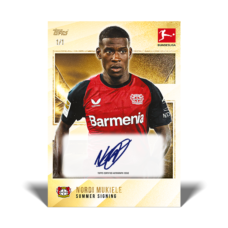 Topps® Bundesliga Summer Signings 2024/25 Set