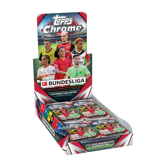 Topps 2024-25 Chrome Bundesliga - Hobby Box