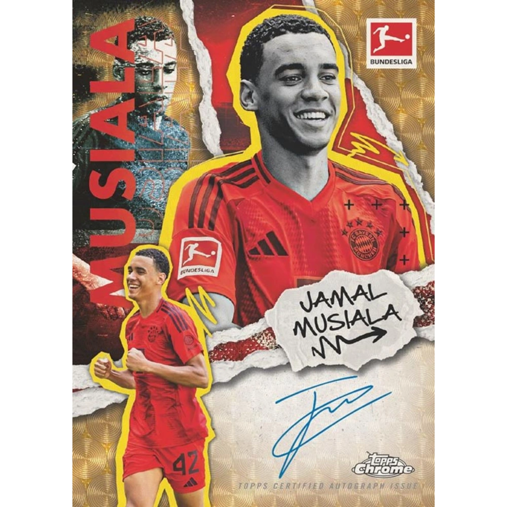 Topps 2024-25 Chrome Bundesliga - Hobby Box