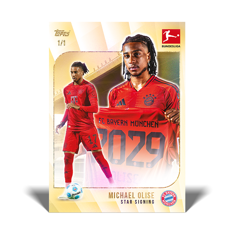 Topps® Bundesliga Summer Signings 2024/25 Set